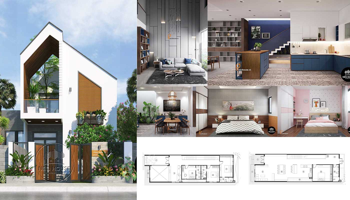 Những mẫu thiết kế nội thất nhà phố hiện đại đẹp nhất 2021